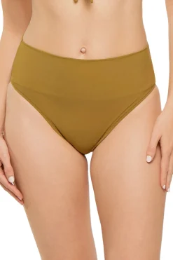 Tobago Banded High Waist Bikini Bottom