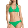 Tortoise Halter Bikini Top