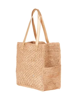 Treviso Raffia Tote