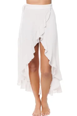 Tulip Hem Ruffle Skirt