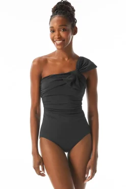 Underwire Asymmetrical One Piece Swimsuit