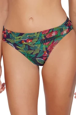 Unforgettable Banded Hipster Bikini Bottom