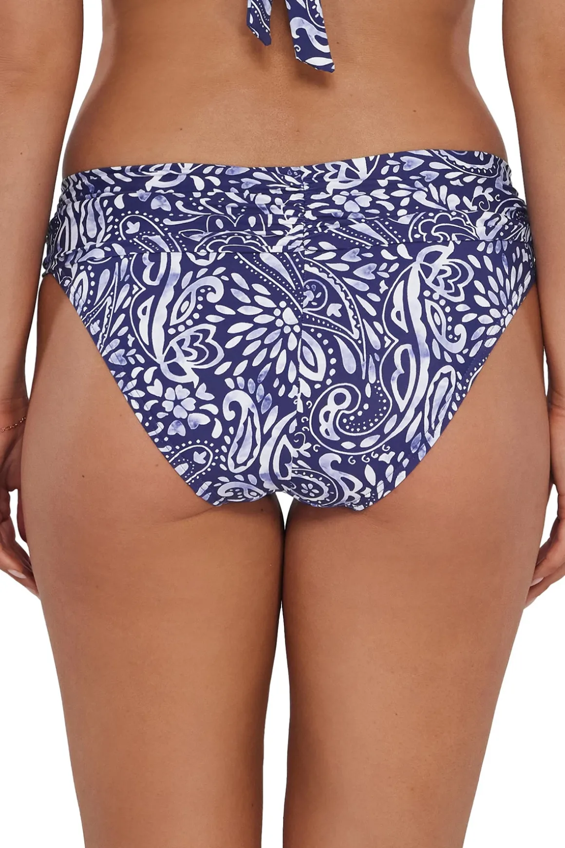 Unforgettable Banded Hipster Bikini Bottom