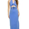 Vaupes Halter Maxi Dress