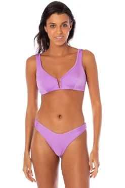 Victoria Reversible V-Wire Bralette Bikini Top