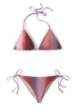 Violet Haze Triangle Bikini Top