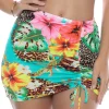 Visions Of Paradise Scrunch Mini Skirt