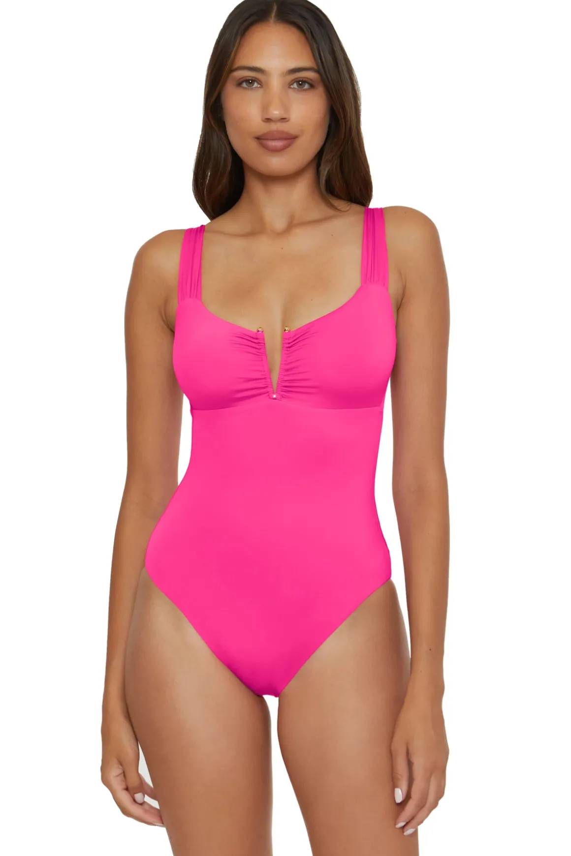Viviana V-Front One Piece Swimsuit