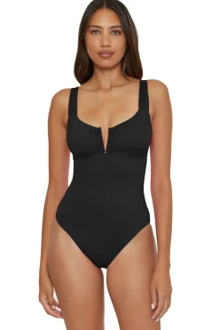 Viviana V-Front One Piece Swimsuit