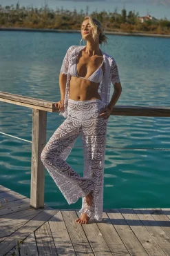 Water Lily Lace Cover Pants