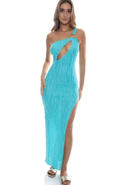 Wave Chaser Asymmetrical Maxi Dress