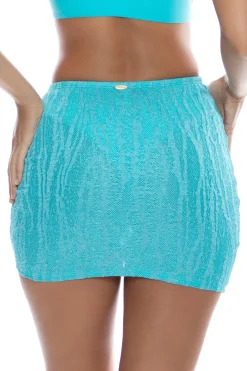 Wave Chaser Scrunch Mini Skirt
