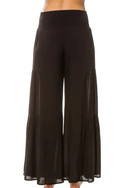 Wide Leg Bow Tie Pants