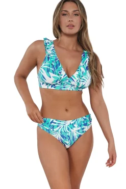 Willa Wireless Bralette Bikini Top (E-H Cup)