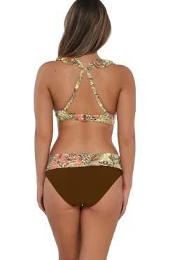 Willa Wireless Bralette Bikini Top (E-H Cup)