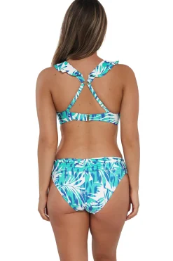 Willa Wireless Bralette Bikini Top (D+ Cup)