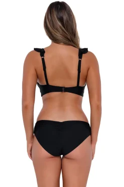 Willa Wireless Bralette Bikini Top (D+ Cup)