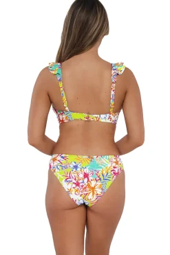 Willa Wireless Bralette Bikini Top (D+ Cup)