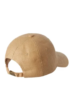 Woven Straw Baseball Cap