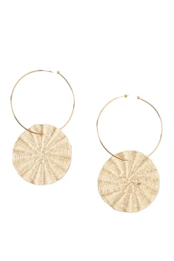 Xue Gold Plated Hoop Earrings