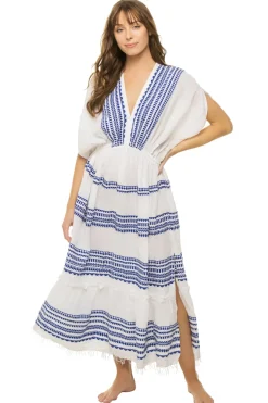 Yani Plunge Midi Dress