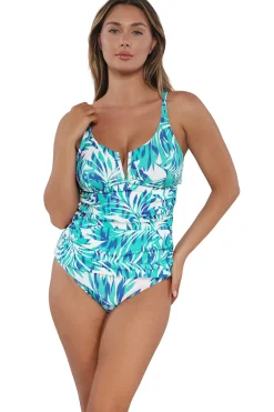 Zuri V-Wire Tankini Top (D+ Cup)