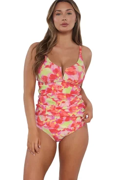 Zuri V-Wire Tankini Top (E-H Cup)