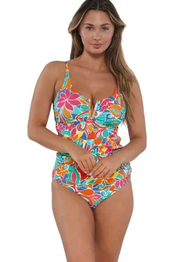 Zuri V-Wire Tankini Top (E-H Cup)