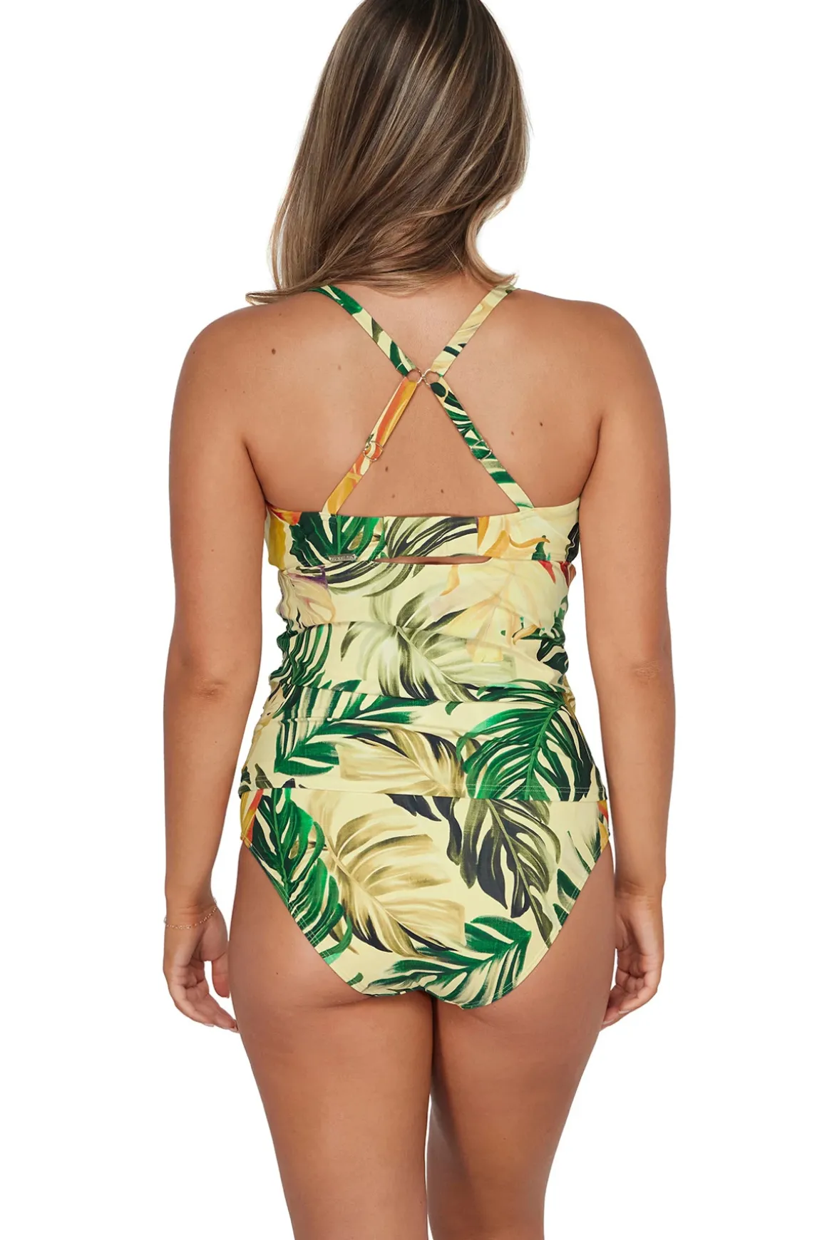 Zuri V-Wire Tankini Top (E-H Cup)